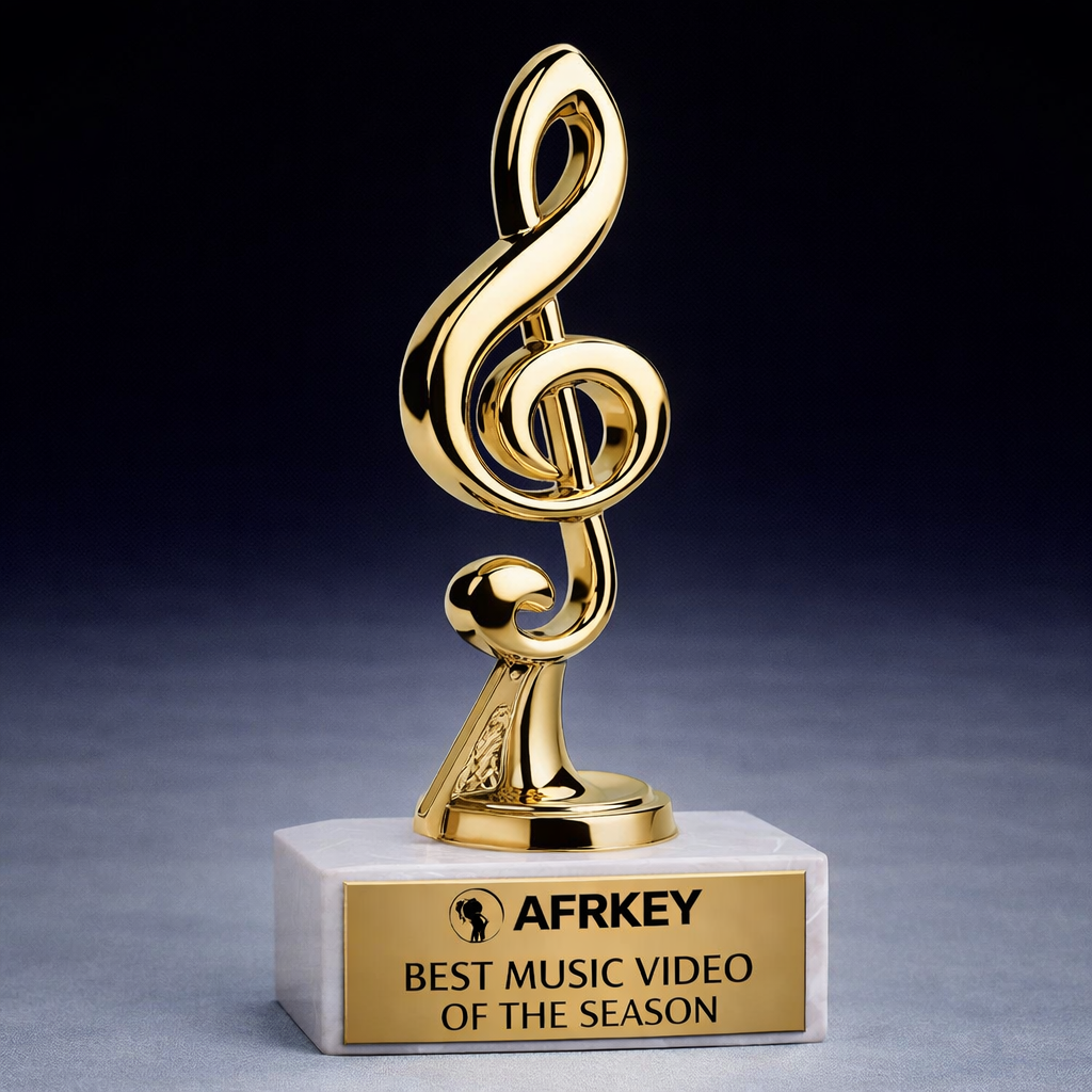 Best Music Video Trophy